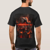 ヴォルカニック・パルス DJ Tシャツ (裏面)