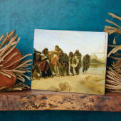 ヴォルガの船頭, 1870-73 フォトプラーク (側面)