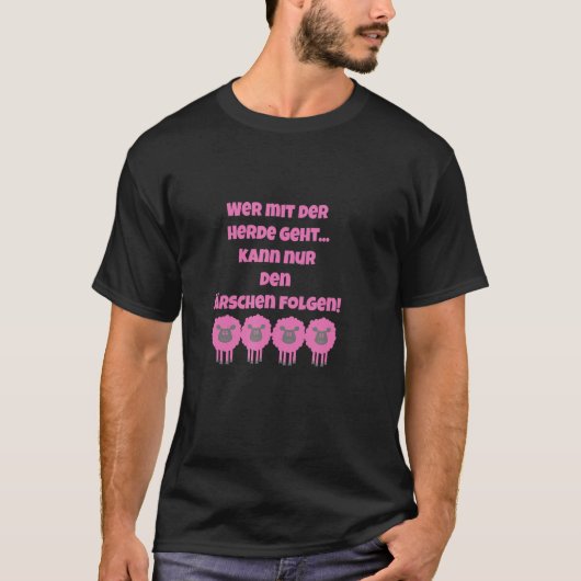ヴォルゲン、ことわざ、 Tシャツ (正面)