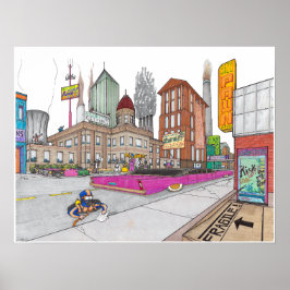 ヴォルツ市庁舎の視点 ポスター