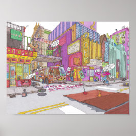 ヴォルツ市2025スケッチ番号1：オーム ポスター