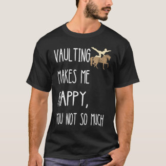 ヴォルティングは私があまりヴォルティを持たなくて幸せになる Tシャツ