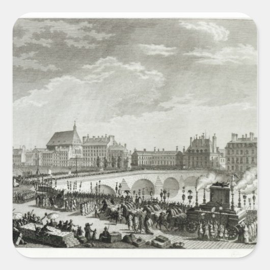 ヴォルテールの勝利 スクエアシール (正面)