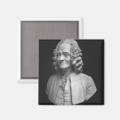 ヴォルテールの胸像 マグネット (正面/裏面)