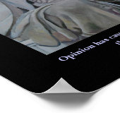 ヴォルテール引用文 – ポスター (角)