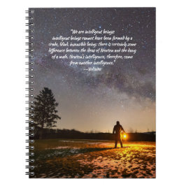 ヴォルテール知性があるデザイン ノートブック