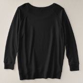 ヴォルテール警告引用文 プラスサイズTシャツ (デザイン裏面)