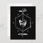 ヴォルデモート ハリー・ポッター対決グラフィック ポストカード (正面/裏面)