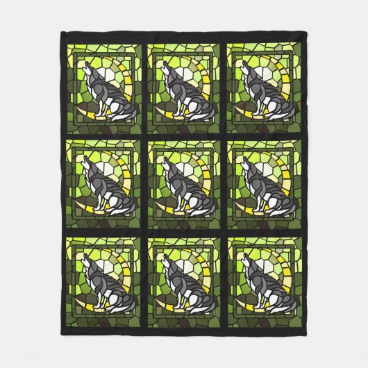 ヴォルフィンハウスマスコットフリースブランケット フリースブランケット (正面)