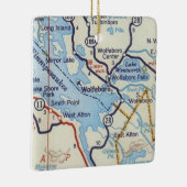 ヴォルフェボロNHヴィンテージマップ セラミックオーナメント (右)