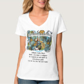 ヴォルフガングアマデウスマザルト感動的引用文 Tシャツ (正面)