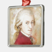 ヴォルフガングアマデウスモーツァルトimアクアレルスティル メタルオーナメント (左)