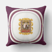 ヴォルフガング・アマデウス・モーツァルト クッション (裏面)