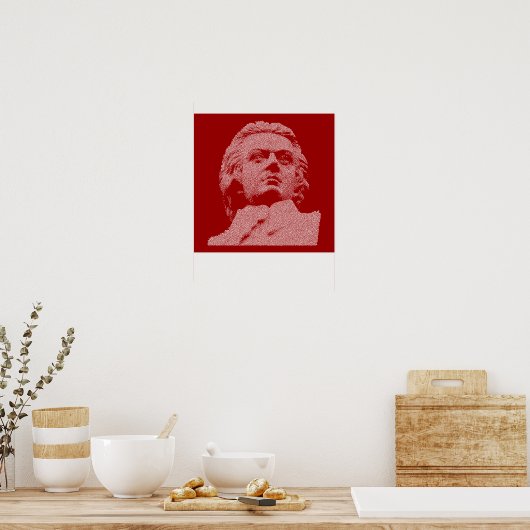 ヴォルフガング・アマデウス・モーツァルト ポスター (キッチン)