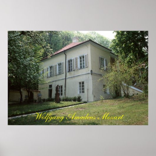 ヴォルフガング・アマデウス・モーツァルト ポスター (正面)
