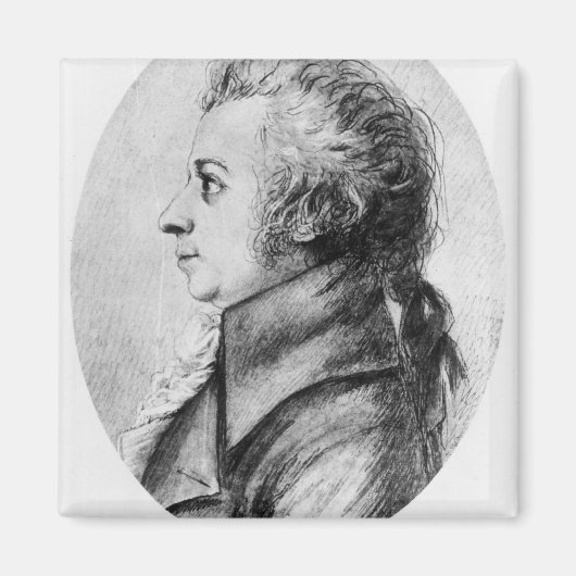 ヴォルフガング・アマデウス・モーツァルト マグネット (正面)