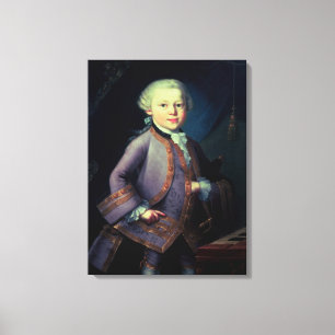 ヴォルフガング・アマデウス・モーツァルト, 1763 キャンバスプリント
