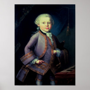 ヴォルフガング・アマデウス・モーツァルト, 1763 ポスター