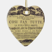 ♥ヴォルフガングAmadeus Mozart shabby - Cosi fan tutte セラミックオーナメント (右)