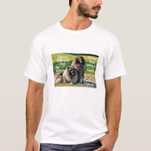 ヴォルフスプリット・キーションド犬の特徴Tシャツ