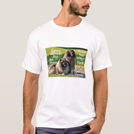 ヴォルフスプリット・キーションド犬の特徴Tシャツ Tシャツ