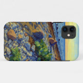 ヴォルムシ島の海岸の夕景 Case-Mate iPhoneケース (裏面(横))
