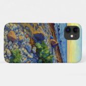 ヴォルムシ島の海岸の夕景 Case-Mate iPhoneケース (裏面(横))