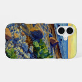 ヴォルムシ島の海岸の夕景 iPhone 16ケース (裏面横)