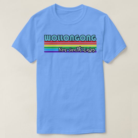 ヴォルロンゴンニューサウスウェールズプライドヴォルロンゴンLGBT G Tシャツ (デザイン正面)