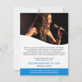 ヴォーカル・リサイタルクラシック・マイク・ミュージック・ブルー 招待状 (裏面)