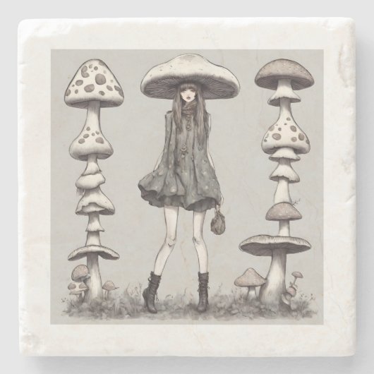 ヴォーグトリップオールレッグ ストーンコースター (正面)