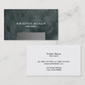 ヴォーグ鋼芸術的アクセント 名刺 (正面/裏面)