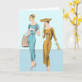 ヴォーグ カード (黄色い花)