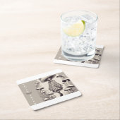 ヴォーグ・トリップ スクエアペーパーコースター (インサイチュ)