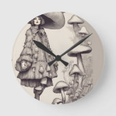 ヴォーグ・トリップ ラウンド壁時計 (正面)