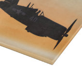 ヴォート F4U コルセア戦闘機 カッティングボード (角)