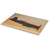 ヴォート F4U コルセア戦闘機 カッティングボード (角)