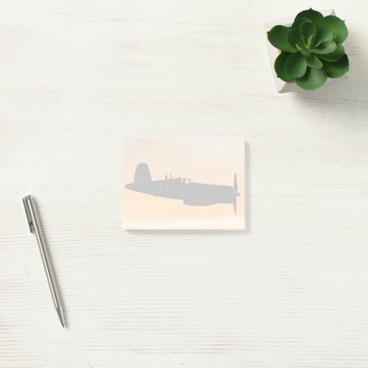 ヴォート F4U コルセア戦闘機 ポストイット (オフィス)