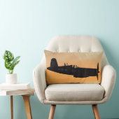 ヴォート F4U コルセア戦闘機 ランバークッション (椅子)