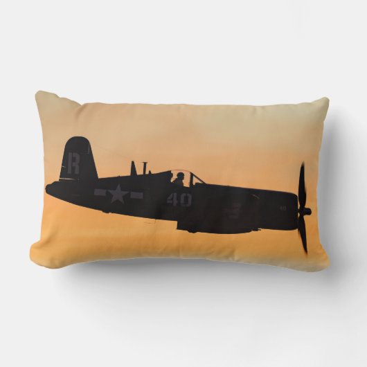 ヴォート F4U コルセア戦闘機 ランバークッション (正面)