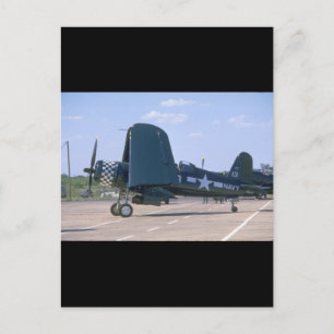 ヴォート F4U コルセア, 折り畳み翼_第二次世界大戦の飛行機 ポストカード
