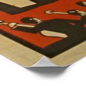 ヴォードヴィルオールスター1938 WPAヴィンテージポスター ポスター (角)