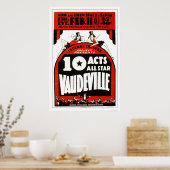 ヴォードヴィルオールスター1938 WPA ポスター (キッチン)