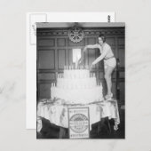 ヴォードヴィル誕生日パーティー: 1926 ポストカード (正面/裏面)