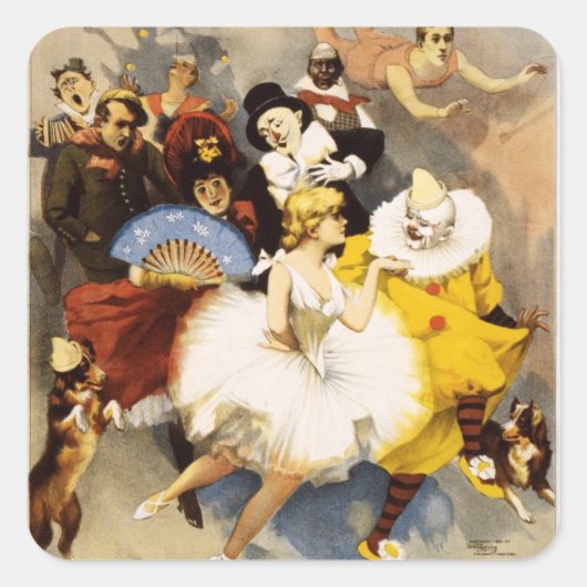 ヴォードヴィル – ザサンドゥー,トロカデロヴォードヴィレス スクエアシール (正面)