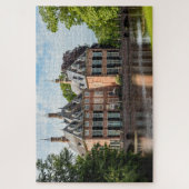 ヴォールショテンの美しいデュイベンヴォールデ城 ジグソーパズル (縦)