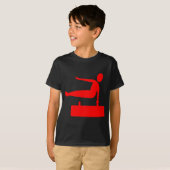 ヴォールティング姿 – 赤 Tシャツ (正面フル)