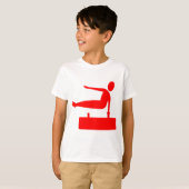 ヴォールティング姿 – 赤 Tシャツ (正面フル)