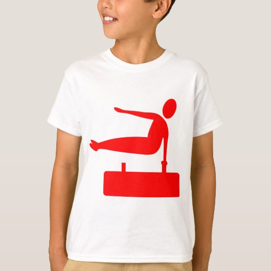 ヴォールティング姿 – 赤 Tシャツ (正面)