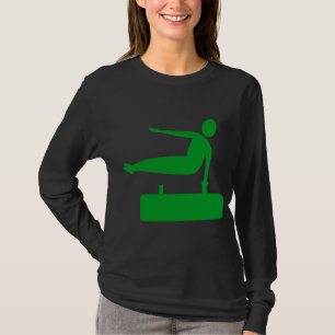 ヴォールティング姿- Grass Green Tシャツ